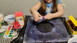 ПОДЕЛКА КО ДНЮ КОСМОНАВТИКИ / ЛУНА ИЗ СОДЫ И ЛИМОННОЙ КИСЛОТЫ