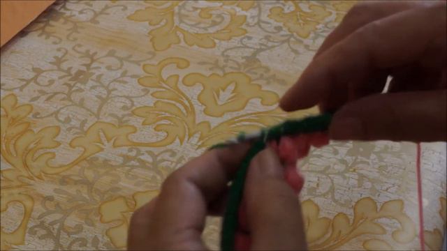 Узор клубничная поляна крючком. Клубника крючком. Тунисское вязание. Часть 2.