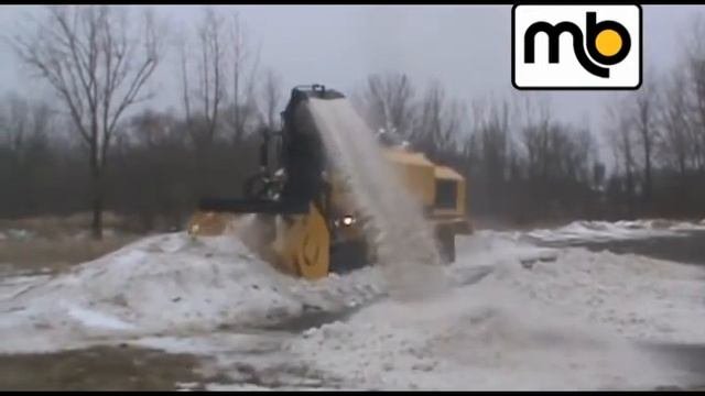 Аэродромный фрезерно роторный снегоочиститель MB4