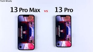 iPhone 13 Pro Max vs 13 Pro SPEED TEST