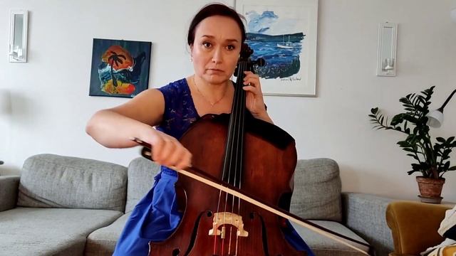 Как играть на виолончели Гимн Украины (Державний Гімн України)