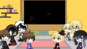 Angels of death, Creepypastas +some of the Aftons reacts to ,,Left behind’’ (requested)//part7