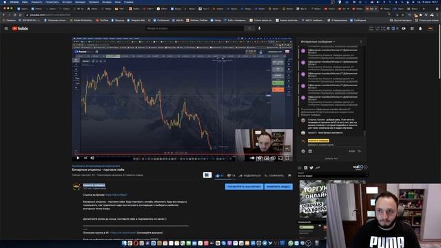 Бинарные опционы - торговля лайв смотреть онлайн