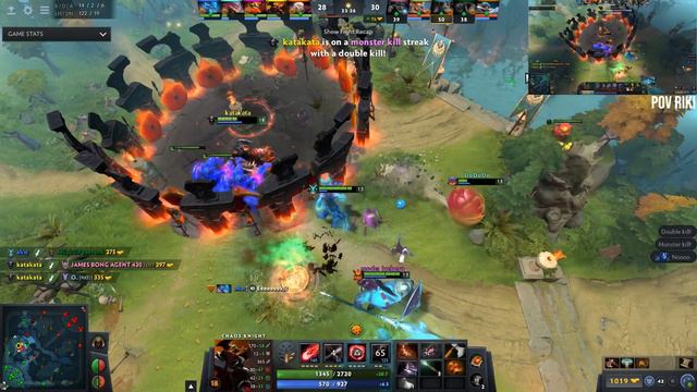 (DUAL PERSPECTIVE) YOU WON'T EXPECTED WHO'LL WIN THIS BATTLE BETWEEN RIKI VS CHAOS KNIGHT | DOTA 2 смотреть онлайн