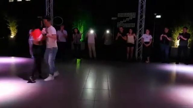 Stefania Vergani e Marco - Demo after class Kizomba musicality - kizmi club estate 2018 смотреть онлайн