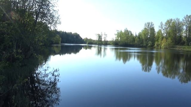 Бокситогорск.  На лодочной станции в городском парке.