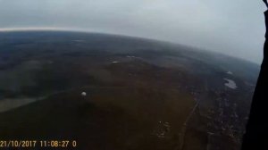 Прыжок с парашютом Д-10, 1000м