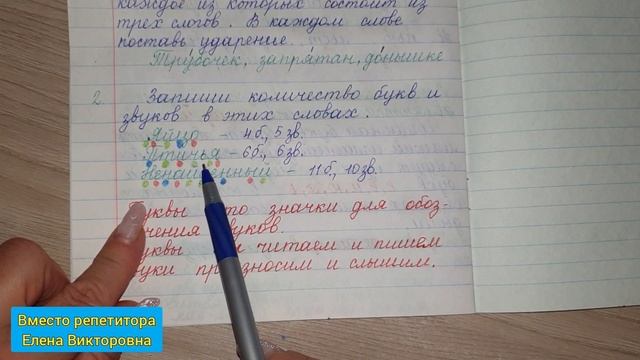 Звуко буквенный разбор смотреть онлайн