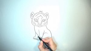 Мультик раскраска тигр для детей / draw a tiger / coloring / Раскраска