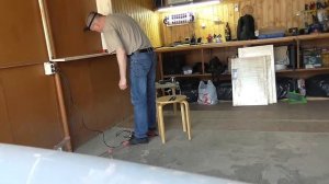 Рыбацкий шкаф в гараже