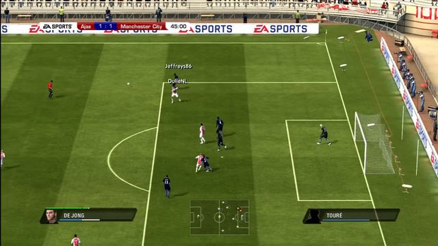 Fifa 11 - Ajax - Machester City | Online Multiplayer смотреть онлайн