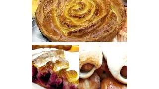 Пирог Розочка + сосиски в тесте! Дрожжевое тесто для любых пирогов! смотреть онлайн