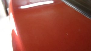 Убираем пыль на лаке катером mirka и полируем