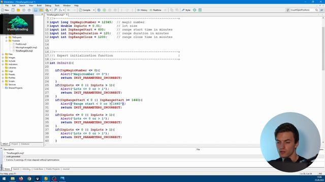 Range Breakout EA mql5 Programming | Part 1/4