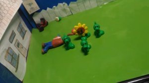 Растения против зомби из пластилина #1(перезалив)