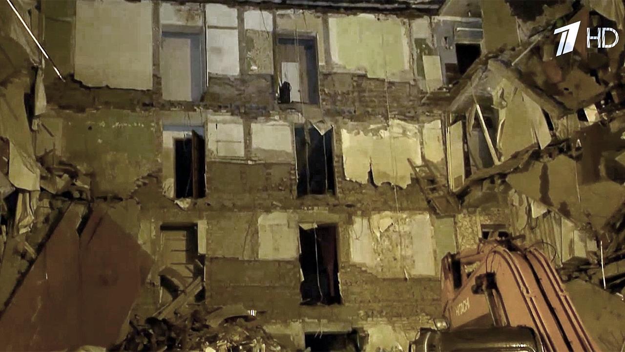 В Астрахани завершен разбор завалов на месте обрушения дома