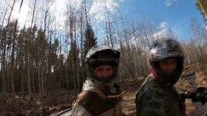 BRP 800 РАЗРЫВАЕТ ПОЛЯ И РЕКИ. ПОКАТУШКИ НА КВАДРОЦИКЛЕ. ТЕСТ КВАДРОЦИКЛА BRP 800