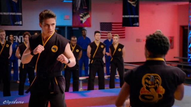 Robby vs Kenny Tournament Fight [1080p 60fps] | Cobra Kai Season 4 смотреть онлайн