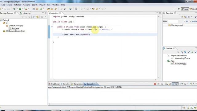 Creating a Basic Swing Application in Python Tkinter | How to create Basic Swing Application?