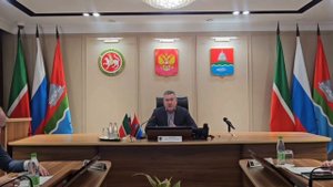 Снегопад в Бугульме