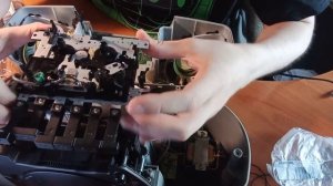 Замена пассика Philips AZ1310 и распаковка кассет с барахолки