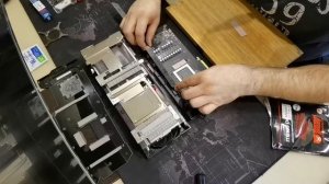 Замена термопрокладок MSI SRTIX 3080 TI