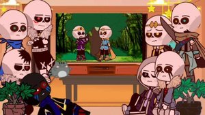 sans au react to themselves || part-1/? || nightmare ||angst