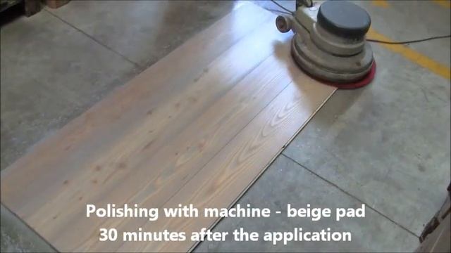 Нанесение паркетного масла premium eco полировальной машинкой смотреть онлайн