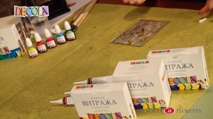 Мастер-класс по витражным краскам