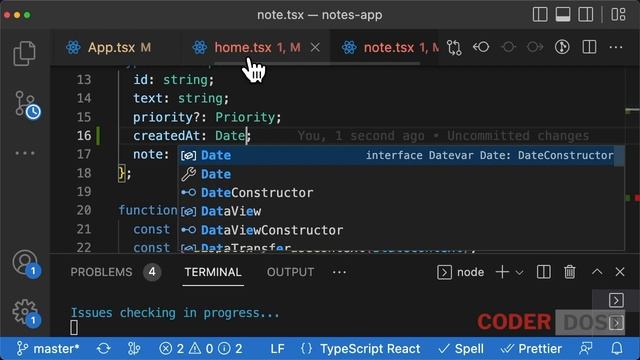 Sorting data by Date  | JSON server react | React With TypeScript in Hindi #8 #reactjs #typescript