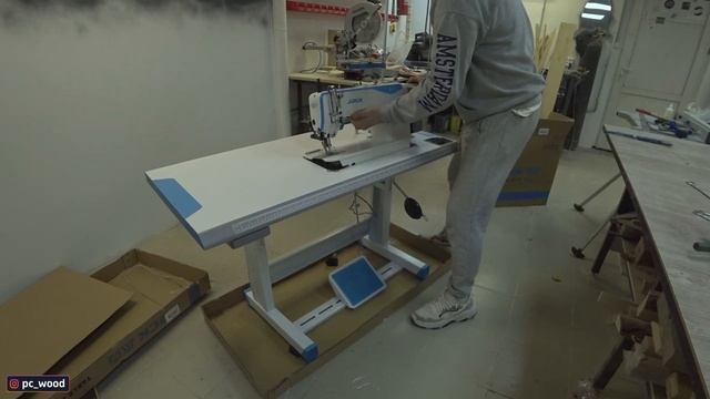 Промышленная Швейная Машинка Jack H2. Новая Помощница В Мастерской / Sewing Machine Jack H2.