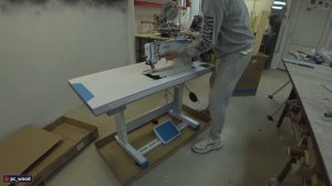 Промышленная Швейная Машинка Jack H2. Новая Помощница В Мастерской / Sewing Machine Jack H2.