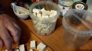 Сыр Фета. Как вкусно замариновать/Pickling feta cheese