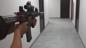 Автомат с гильзами.