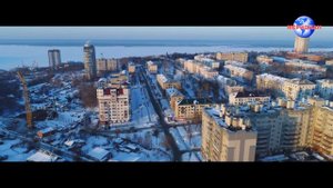 Чебоксары, с высоты птичьего полета