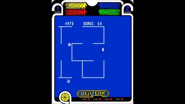 Berzerk - Overlayed (Vectrex)