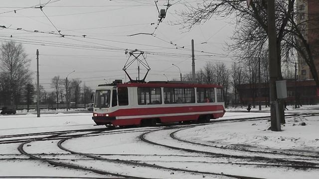 Трамвай ЛМ99к-0419 смотреть онлайн