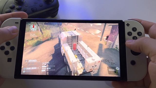 MudRunner - American Wilds - REVIEW | Switch OLED handheld gameplay смотреть онлайн