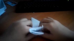 Как cделать ворону клюв, Из Бумаги