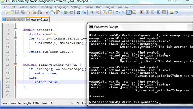 More on Generic Methods and Wildcard Arguments in Java Programming (Hindi) смотреть онлайн