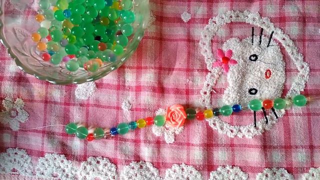 Бусы из гидрогеля смотреть онлайн