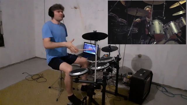 Джони Стасс--We Will Rock You (Queen drum cover) смотреть онлайн