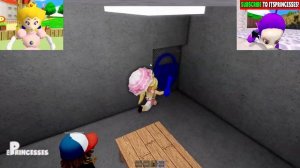 ? ESCAPE SCARY GYM TEACHER *scary obby* | Peach Plays Roblox Escape Evil Gym Teacher