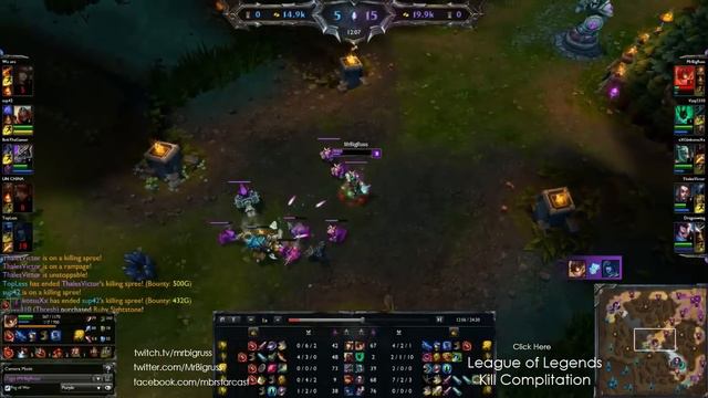 Ziggs Mid Lane Vs Zed - Season 4 League of Legends Gameplay - HD смотреть онлайн