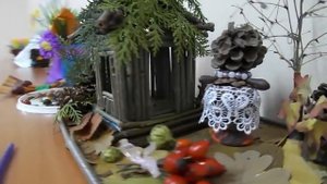 домик из веточек своими руками поделки из природного материала на тему осень для детского сада