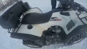 Обзор квадроцикла: RM AX-600. Деревняя !!11!!1!!!!