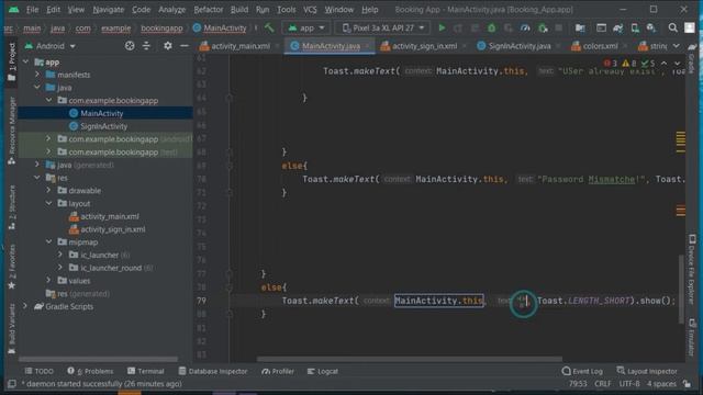How to make signup page in android studio using SQLite смотреть онлайн