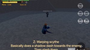 Acro scythe weapon showcase! | roblox king legacy