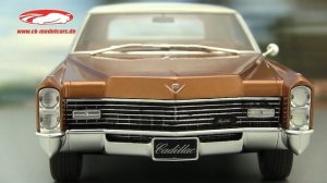 ck-modelcars-video: Cadillac DeVille mit Softtop Baujahr 1967 gold KK-Scale