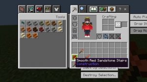 Minecraft Mod 1.19.40 | Inventory Tweaks / new custom tabs